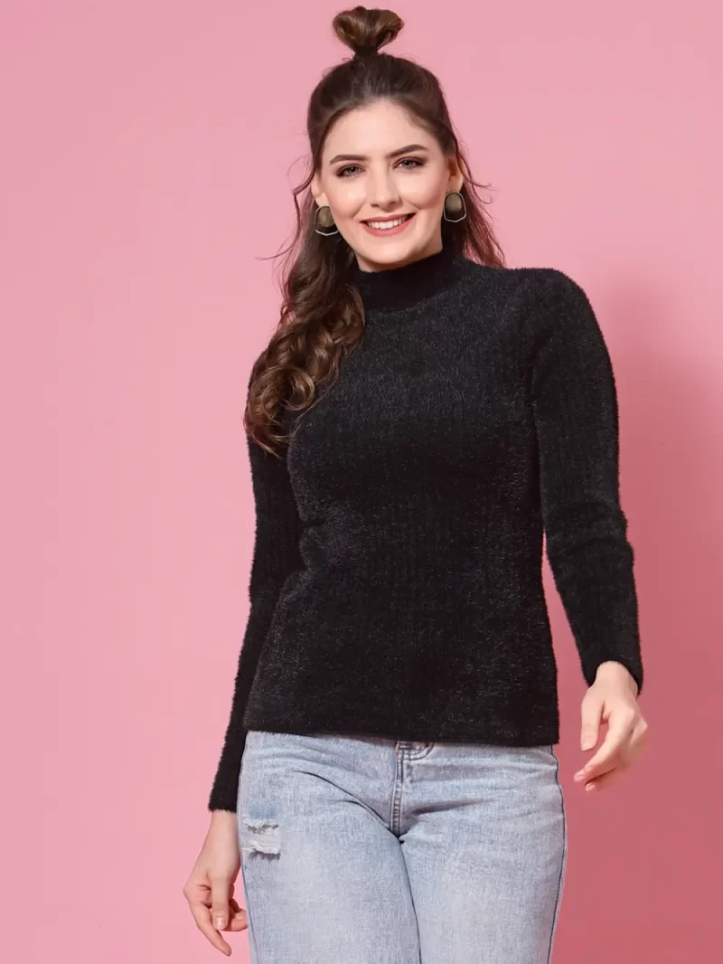 Women Ribbed Pullover
