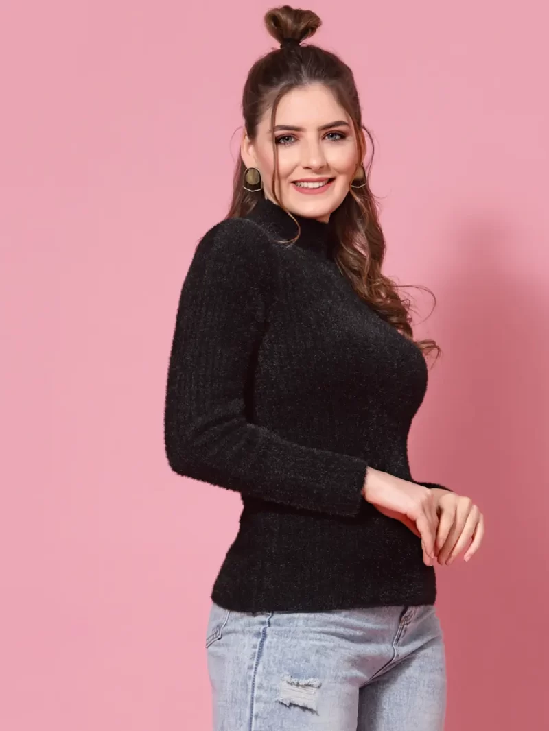 Women Ribbed Pullover