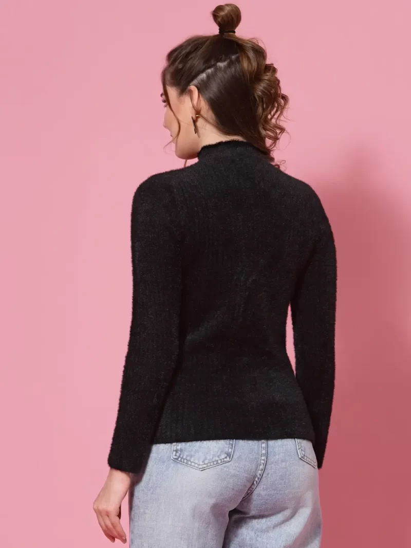 Women Ribbed Pullover