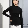Women High Neck Pullover