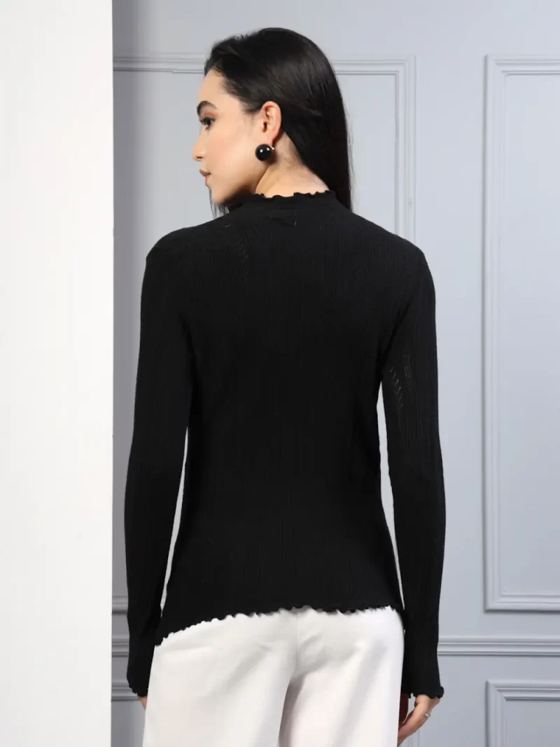 Women High Neck Pullover