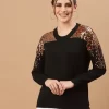 Women Sequins Embellished Pullover Sweater