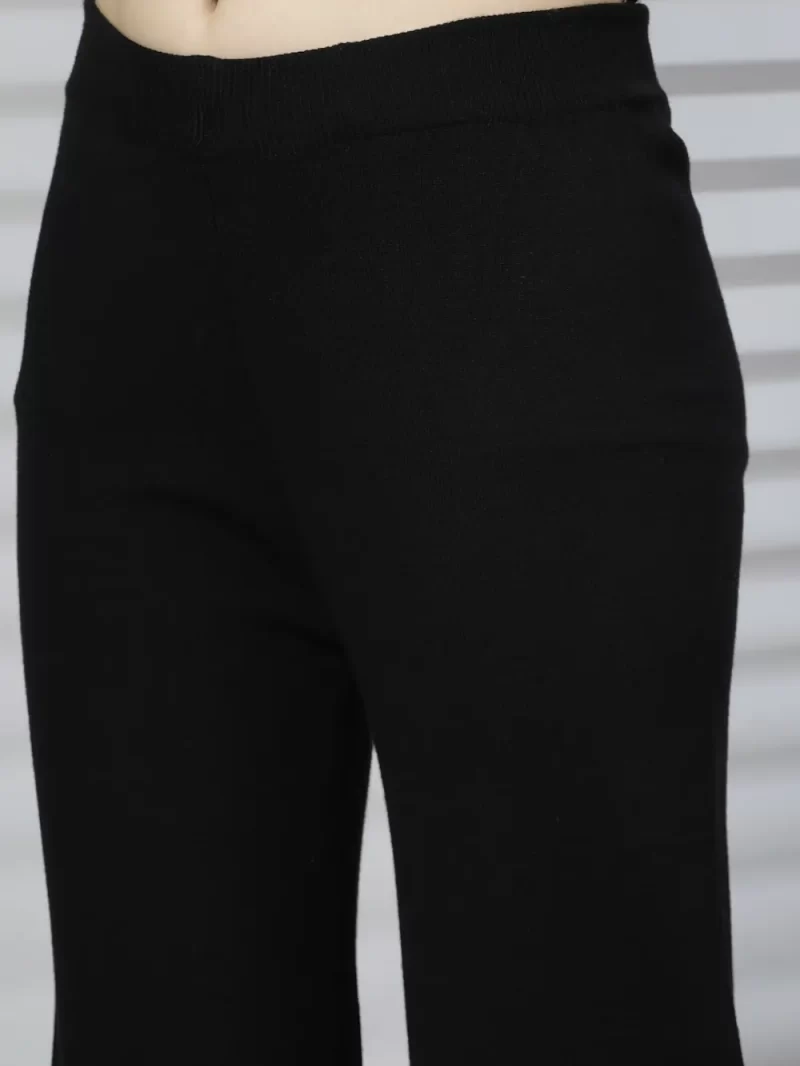 Printed High Neck Sweatshirt With Trouser