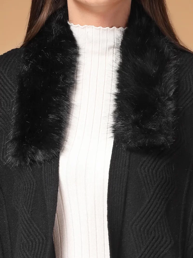 Women Long Sleeved Front Open Shrug