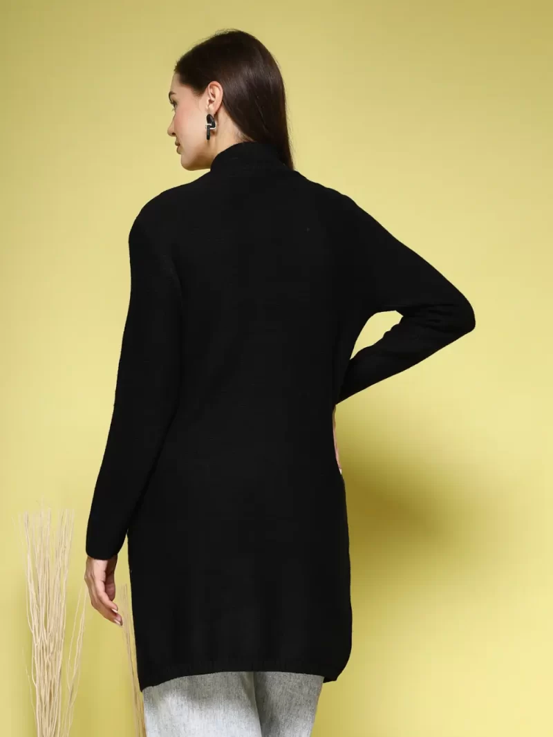 Front Open Longline Shrug