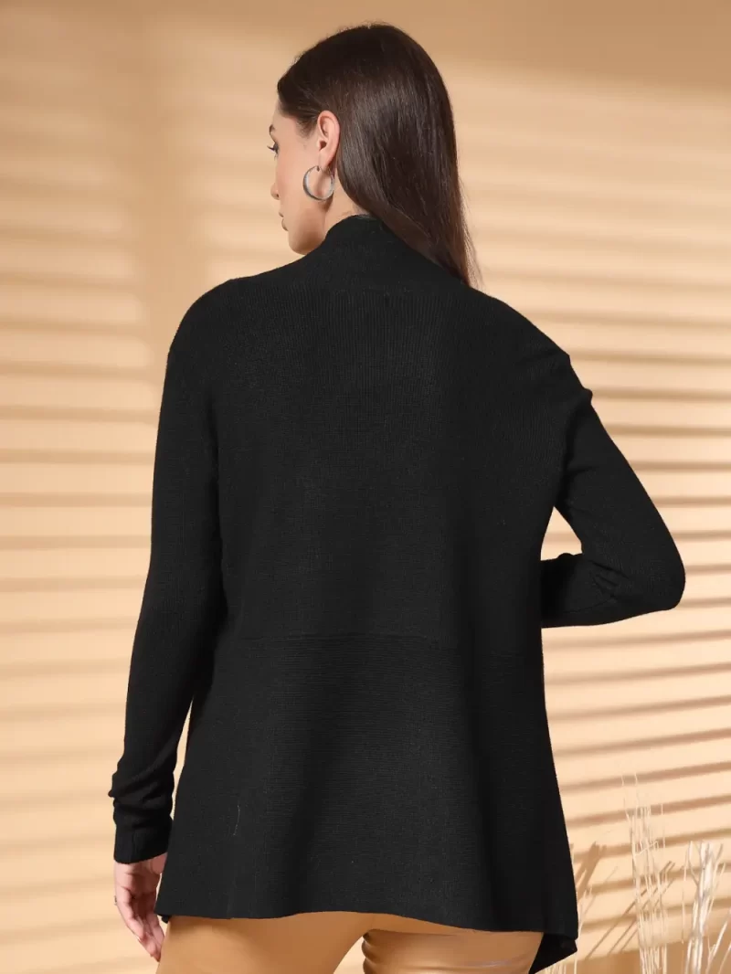 Women Front Open Regular Shrug