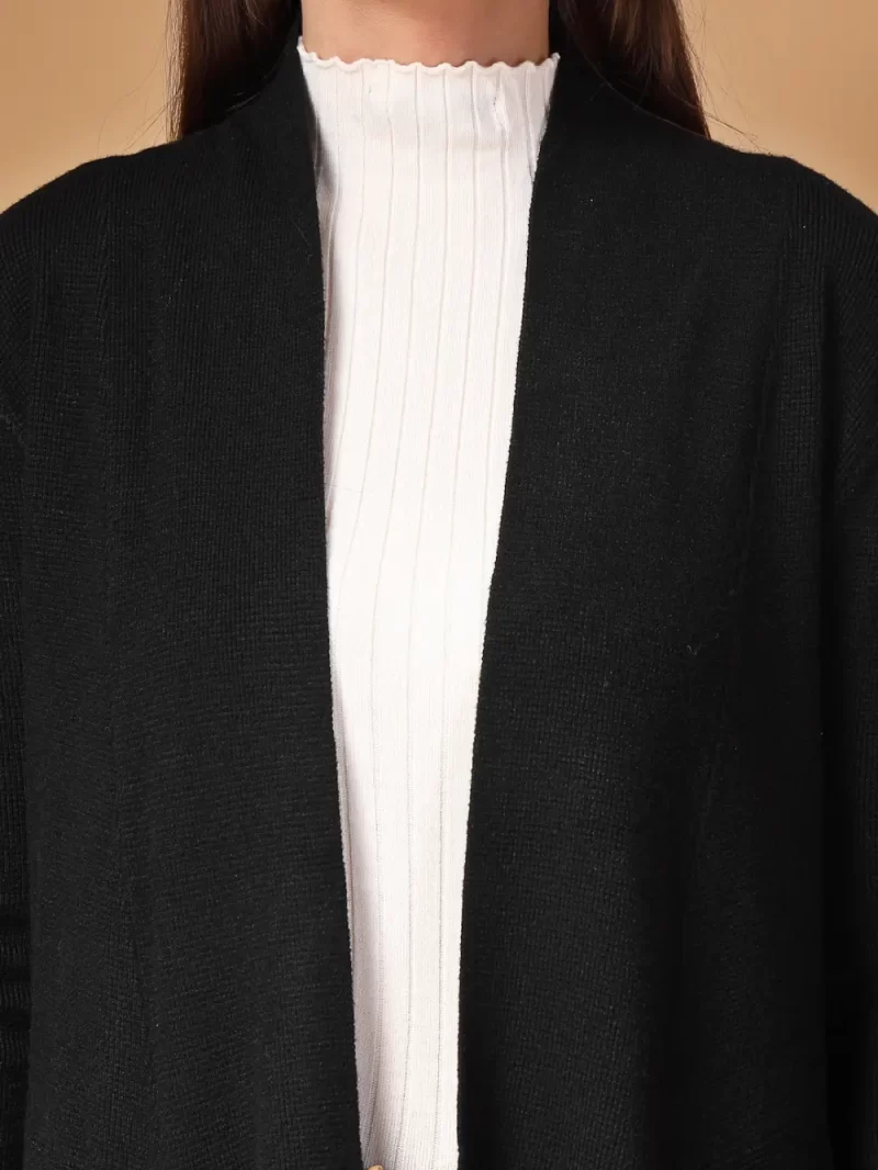 Women Front Open Regular Shrug