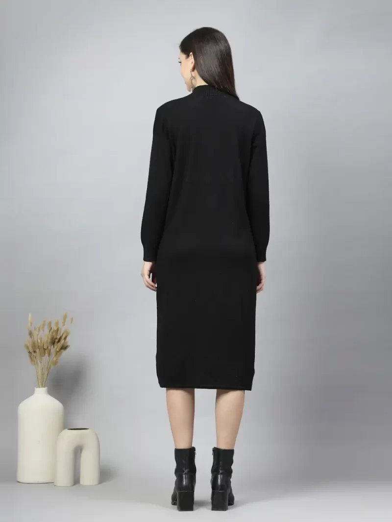Drop-Waist Midi Dress
