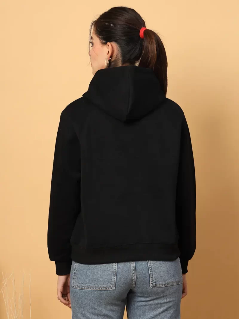 Women Tom & Jerry Printed Hooded Sweatshirt