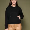 Women Hooded Pullover Sweatshirt