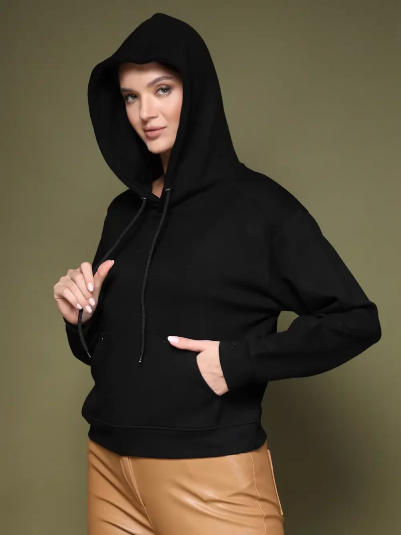 Women Hooded Pullover Sweatshirt