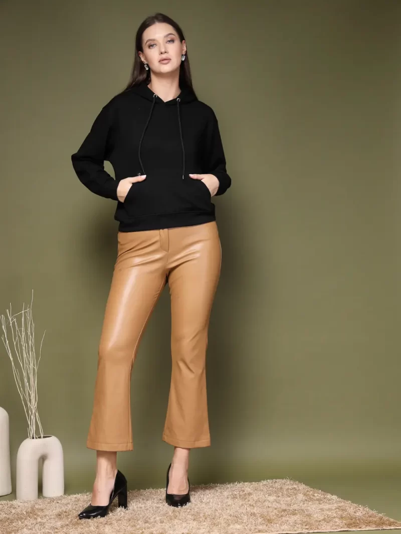 Women Hooded Pullover Sweatshirt