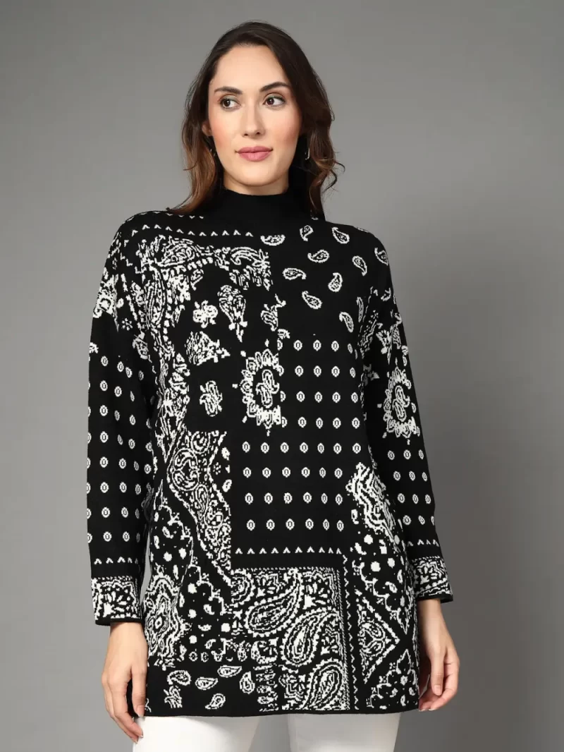 Women Ethnic Motifs Printed Long Top