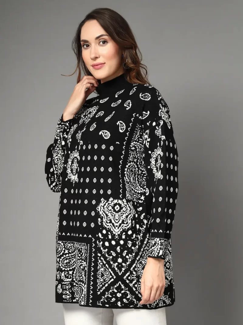Women Ethnic Motifs Printed Long Top