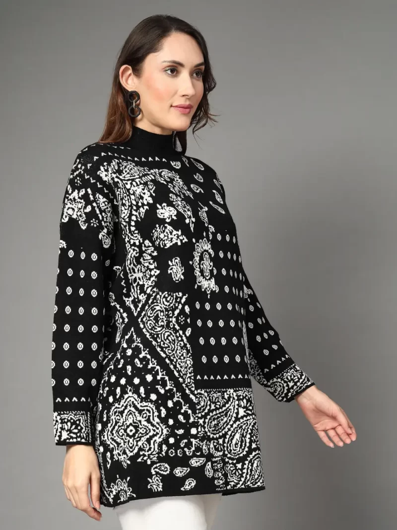 Women Ethnic Motifs Printed Long Top