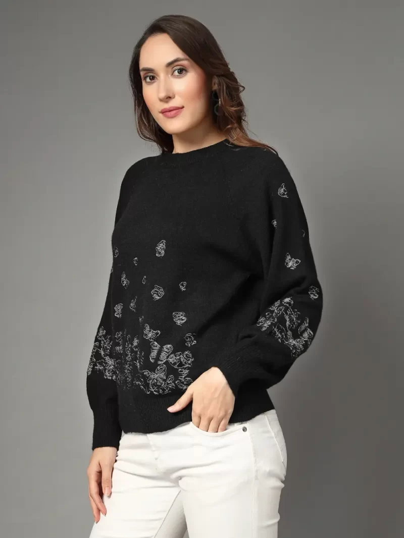 Women Printed Round Neck Top