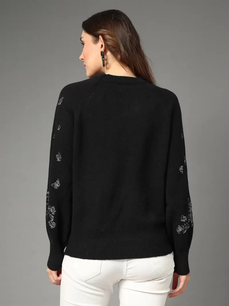 Women Printed Round Neck Top