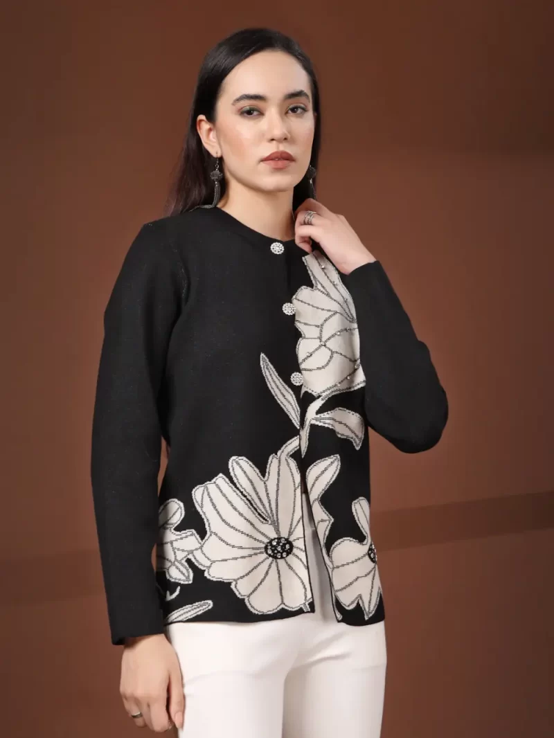 Women Round Neck Printed Top