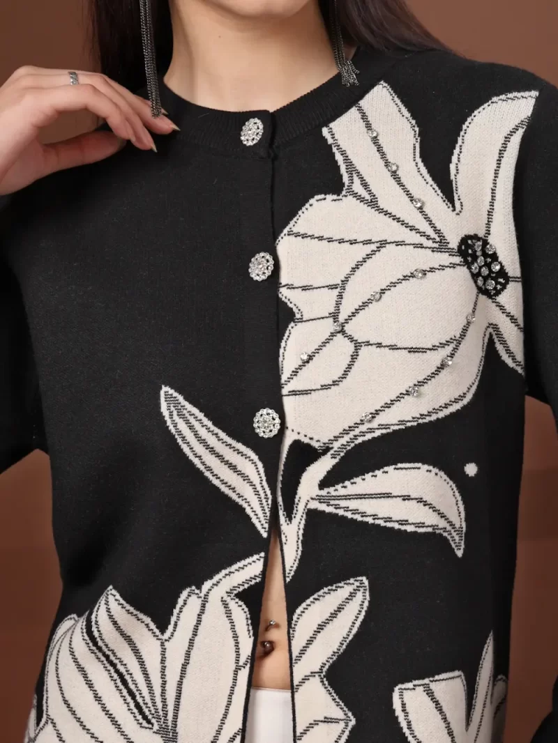 Women Round Neck Printed Top