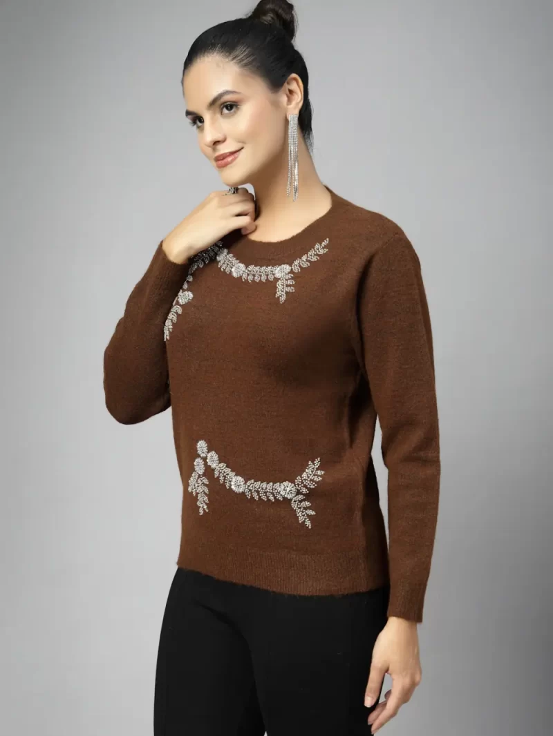 Women Floral Embellished Top