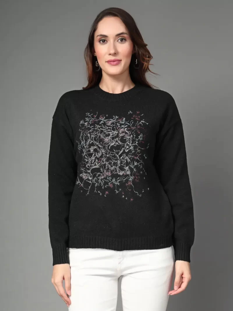 Women Printed Round Neck Top