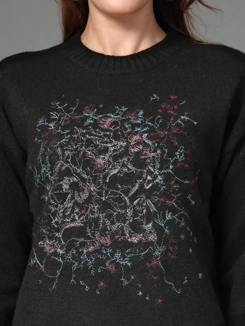 Women Printed Round Neck Top