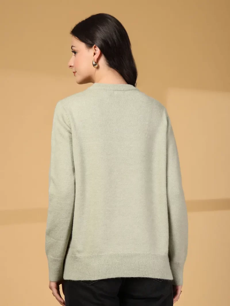 Women Pullover With Embellished Detail