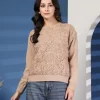 Women Embellished Pullover Sweaters