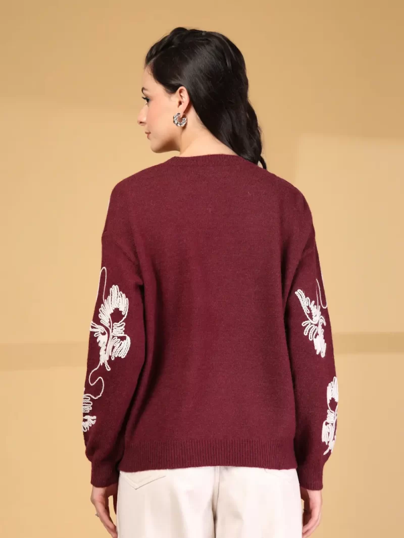 Women Floral Printed Round Neck Top