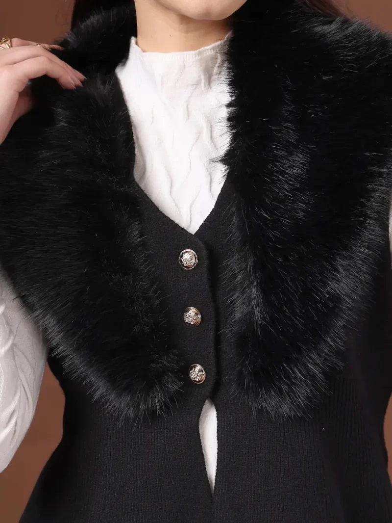 Women Ribbed Crop Cardigan