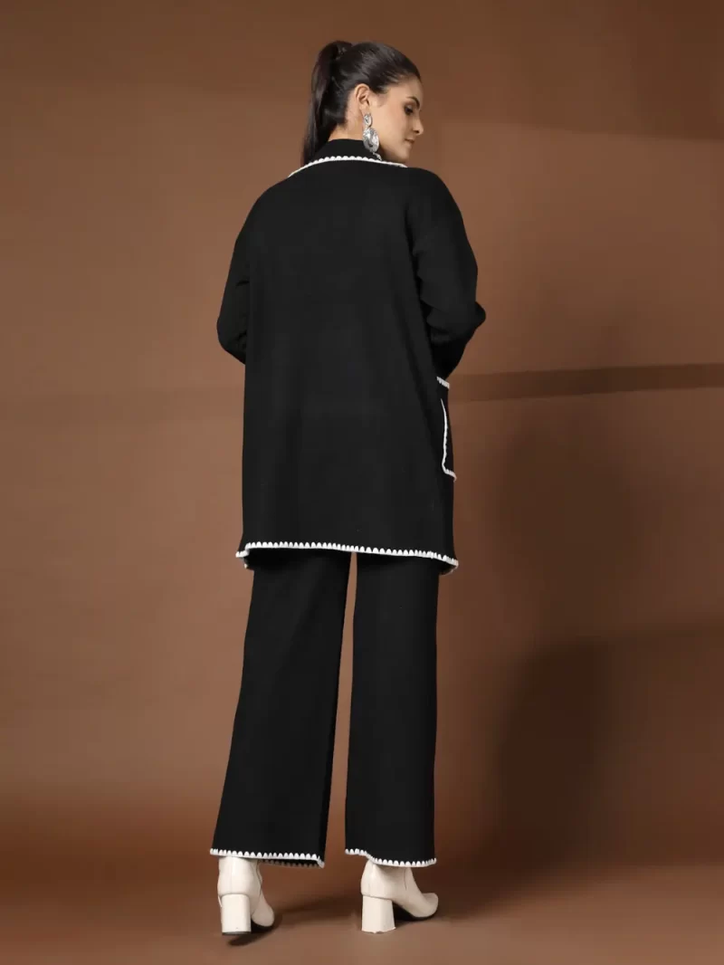 Luxe Winter Coord Set - Set Of Top And Pants