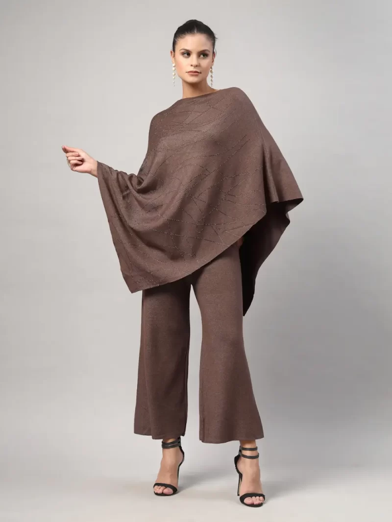 Women Embellished Round Neck Co-Ords Set