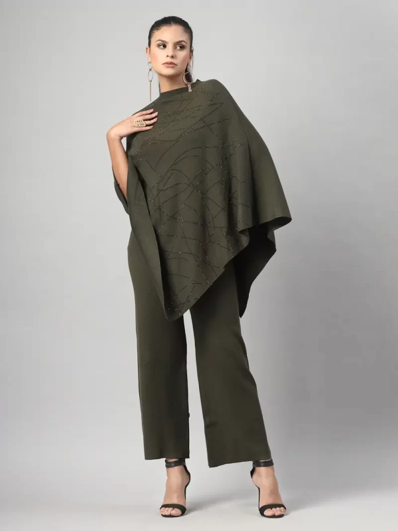 Women Embellished Round Neck Co-Ords Set