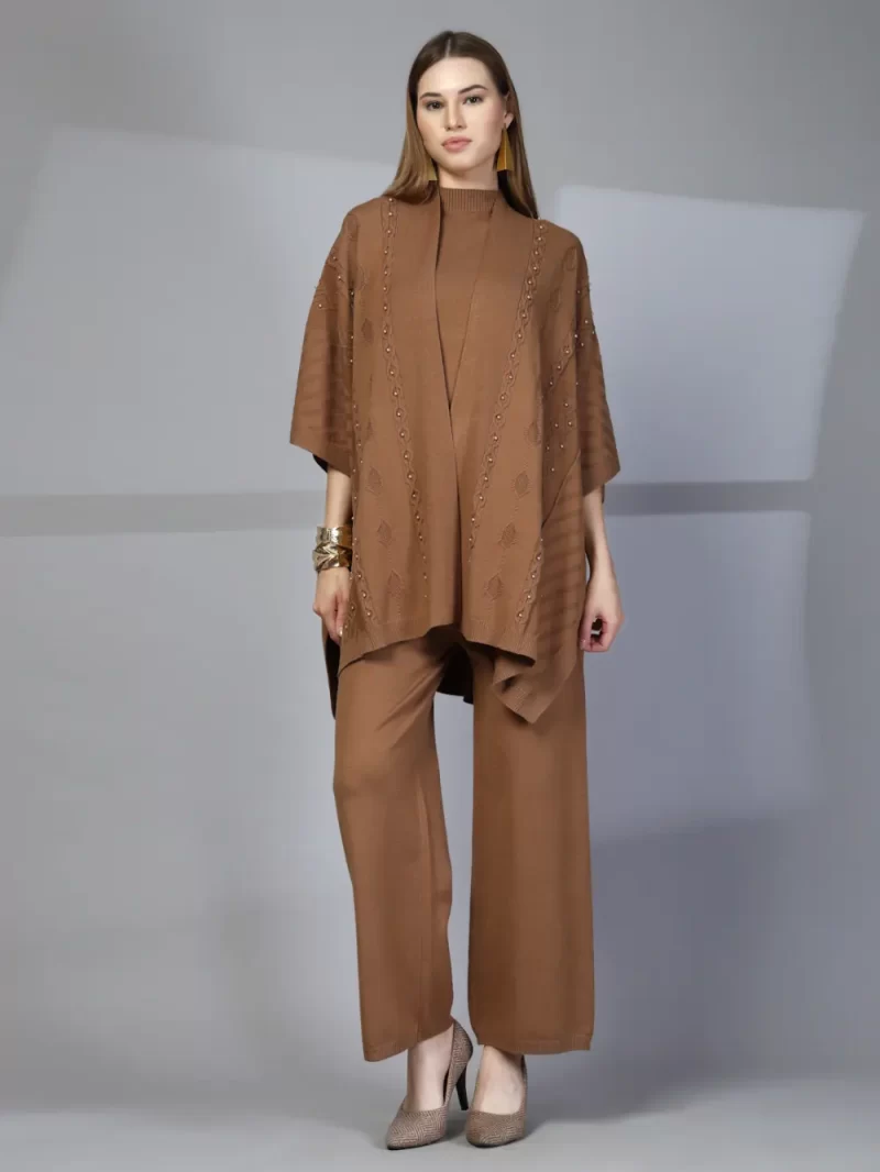 Stylish Embellished Two-Piece Set