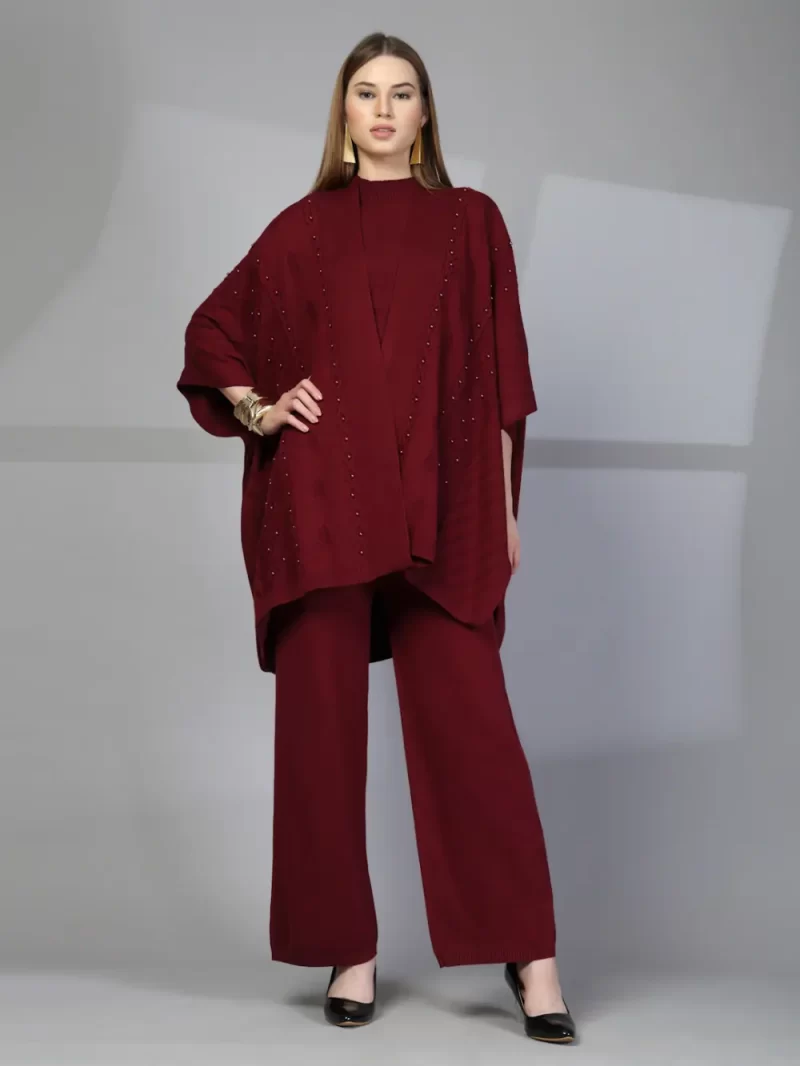 Stylish Embellished Two-Piece Set