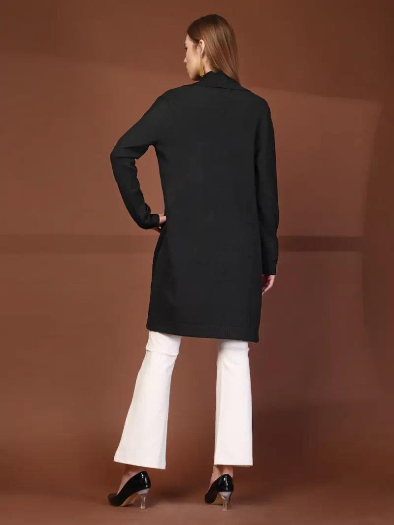 Women'S Winter Solid Cardigan