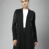 Black Embroidered Shrug
