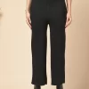 Women Self Striped Trousers