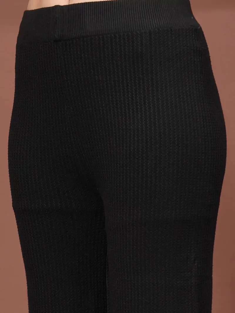 Women'S Ribbed Knit Wide-Leg Plazzos