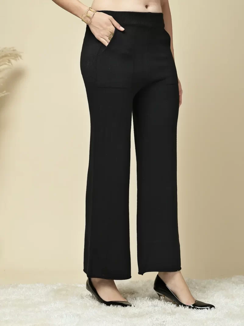 Women Acrylic Parallel Plazzos