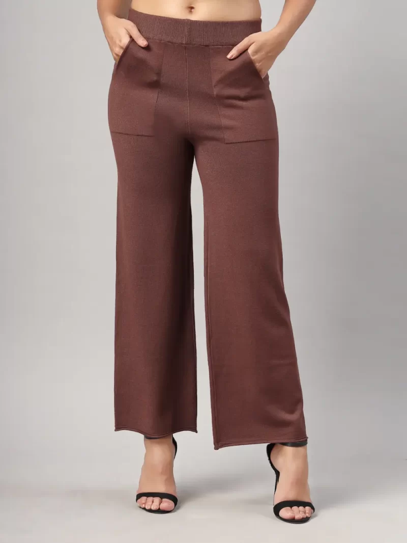 Women Acrylic Parallel Plazzos