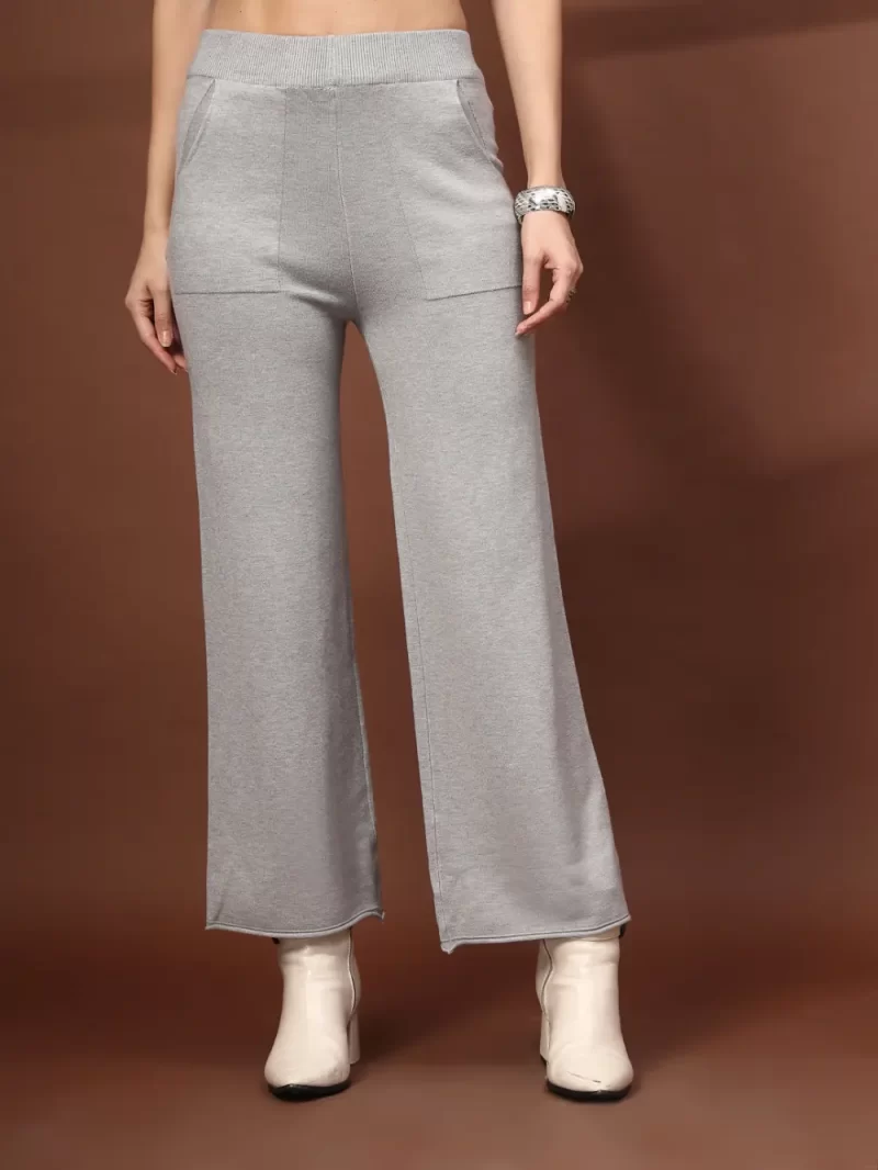 Women Acrylic Parallel Plazzos