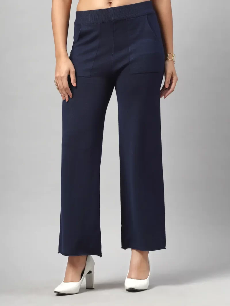 Women Acrylic Parallel Plazzos