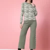 Printed Sweatshirt With Trousers