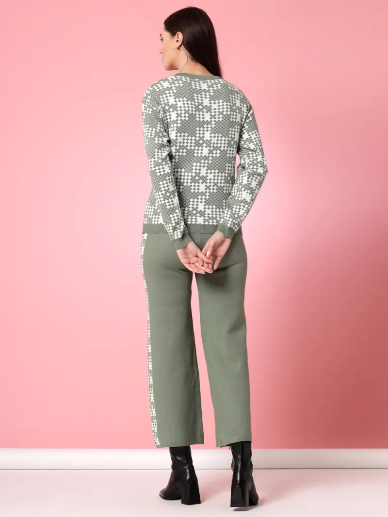Printed Sweatshirt With Trousers