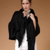 Shawl Collar Poncho