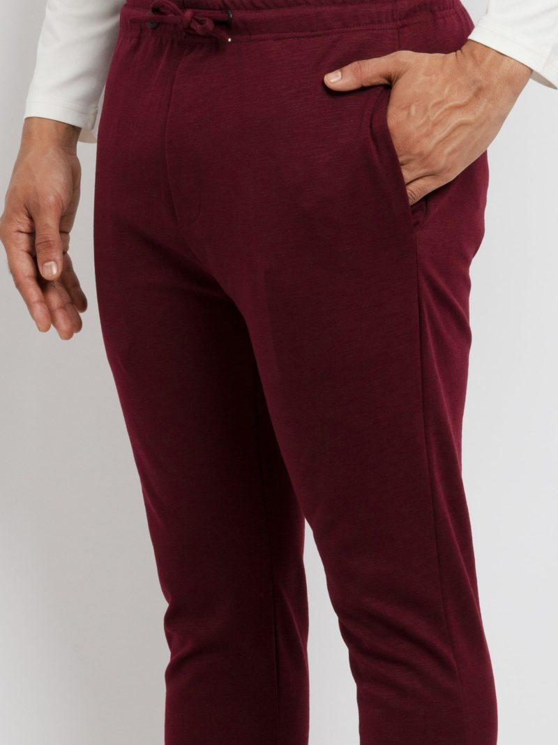 Status Quo Mens Solid Regular Fit Trackpants