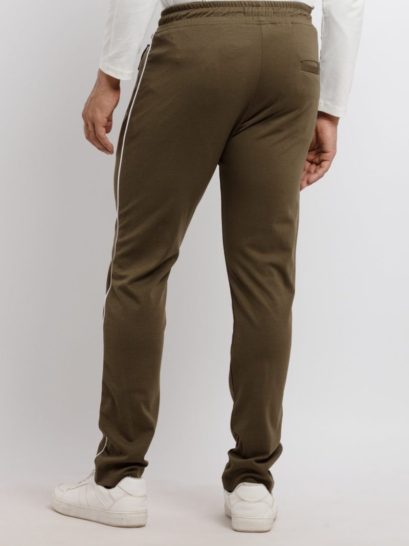 Status Quo Mens Solid Regular Fit Trackpants