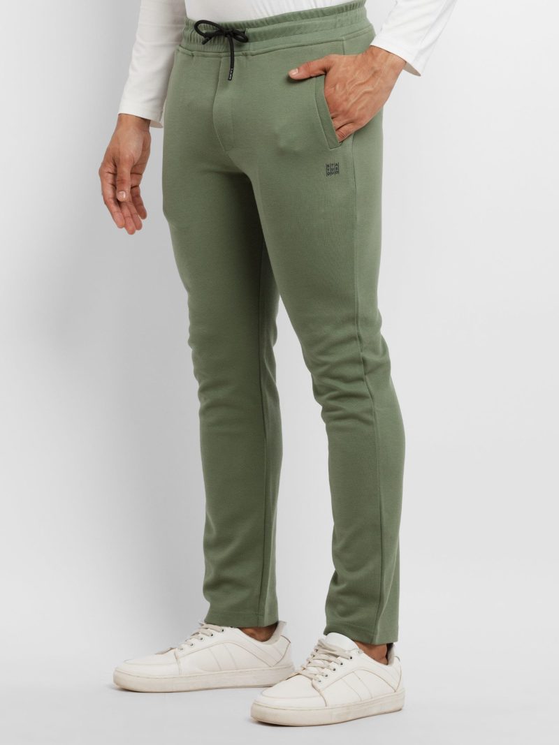 Status Quo Mens Solid Regular Fit Trackpants