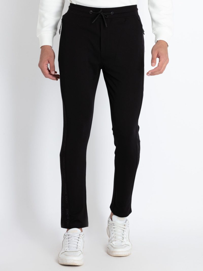Status Quo Mens Cut & Sew Regular Fit Track Pants